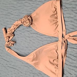 Volcom Bikini Halter Top XL gray neutral